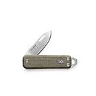The James Brand Elko OD Green Stainless Micarta Straight TJBKN117127-00