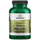 Swanson Cinnamon Gymnema Mulberry Complex 120 caps