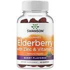 Swanson Elderberry Gummies with Zinc & Vitamin C Berry 60 gummies