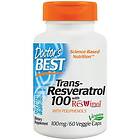 Doctor's Best Trans-Resveratrol with ResVinol-25, 100mg 60 vcaps