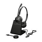 Jabra Engage 55 SE Stereo USB-A MS Stereo Charging Stand