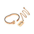 Master Series XR Cuffed Locking Bracelet & Key Necklace