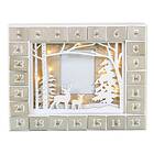 24 Box Family LED Light Up Advent Calendar Christmas Décor