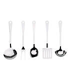 Alessi Five-pieces set Polished