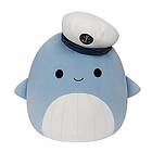 Squishmallows Jumbo Plush (20" ) (Samir Whale W/Sailor Hat)