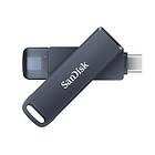 SanDisk iXpand Phone Drive USB Type-C Metallic Sky 128GB