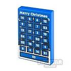 Custom Printed Tile 2x3 Merry Christmas Advent Calendar