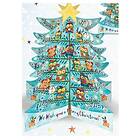 Traditional Owl Tree 3 D Caltime Advent Calendar 
