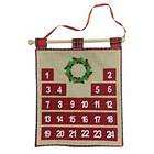 Festive 48cm Felt Hanging Advent Calendar 