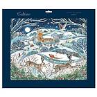 Winter Night Hares & Church Wildlife 3D Grand Caltime Advent Calendar 