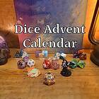 Attractive Dice Advent Calendar Resin 24 Days Set