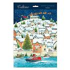 Christmas Harbour Seaside Village in the Snow Caltime Advent Calendar  