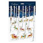 Santa & Reindeer in Forest Caltime Advent Calendar