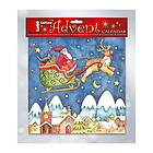 Santa over the Village Caltime Advent Calendar 