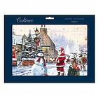 Santa & the Snowman Father Christmas Caltime Advent Calendar 