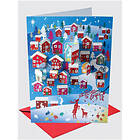 Advent Calendar Card by Forever Cards Little Houses AD04