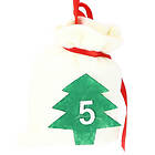 Advent Christmas Calendar Bags 31 Days Hanging Countdown Felt Gift