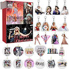 Taylor Christmas Advent Calendar 24-Days Surprise Christmas Ornaments Fans Gift