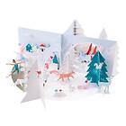 Christmas Luxury Winter Wonderland Paper Craft Advent Calendar