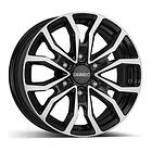 Dezent KC dark 7,50x18.0 ET55.0 CB93.10 6x139.7 Black/polished