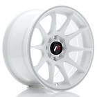 Japan Racing JR Wheels JR11 15x8 ET25 4x100/114 White