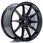 Japan Racing JR Wheels JR11 18x8,5 ET20-40 5H Blank Matt Black