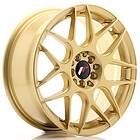 Japan Racing JR Wheels JR18 17x7 ET40 5x100/114 Gold