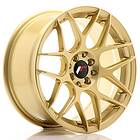 Japan Racing JR Wheels JR18 17x8 ET35 5x100/114 Gold