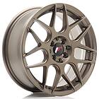 Japan Racing JR Wheels JR18 17x7 ET40 5x100/114 Matt Bronze
