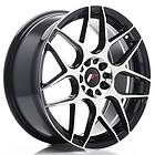 Japan Racing JR Wheels JR18 18x7,5 ET40 5x112/114 Black Machined Face