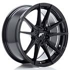 Japan Racing JR Wheels JR21 17x8 ET35 4x100/114 Gloss Black