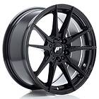 Japan Racing JR Wheels JR21 17x8 ET35 5x108/112 Gloss Black