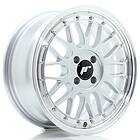 Japan Racing JR Wheels JR23 16x7 ET20 4x100 Hyper Silver w/Machined Lip