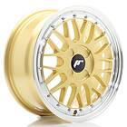 Japan Racing JR Wheels JR23 16x7 ET20-45 4H BLANK Gold w/Machined Lip