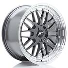 Japan Racing JR Wheels JR23 19x9 ET20-40 5H BLANK Hyper Gray w/Machined Lip