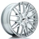Japan Racing JR Wheels JR28 16x7 ET20-40 BLANK Silver Machined Face