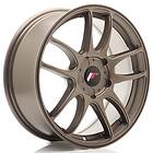 Japan Racing JR Wheels JR29 17x7 ET20-48 5H BLANK Matt Bronze