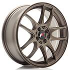 Japan Racing JR Wheels JR29 17x7 ET40 4x100/114 Matt Bronze