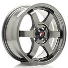 Japan Racing JR Wheels JR3 15x7 ET25 4x100 Gun Metal