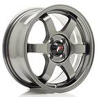 Japan Racing JR Wheels JR3 15x7 ET40 4x100 Gun Metal