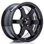 Japan Racing JR Wheels JR3 15x7 ET40 4x100 Gloss Black