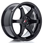 Japan Racing JR Wheels JR3 17x8 ET35 5x120 Gloss Black