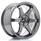 Japan Racing JR Wheels JR3 17x8 ET35 5x120 Gun Metal