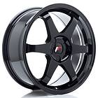 Japan Racing JR Wheels JR3 18x8 ET20-45 5H BLANK Gloss Black