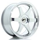 Japan Racing JR Wheels JR3 18x8 ET20-45 BLANK Silver Machined Face