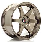 Japan Racing JR Wheels JR3 18x9 ET15-40 5H BLANK Bronze