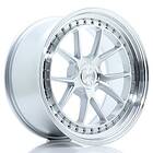 Japan Racing JR Wheels JR39 19x10 ET15-40 5H BLANK Silver Machined Face