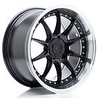 Japan Racing JR Wheels JR41 18x9,5 ET15-35 5H BLANK Glossy Black w/Machined Lip