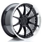 Japan Racing JR Wheels JR41 19x9,5 ET12-22 5H BLANK Glossy Black w/Machined Lip