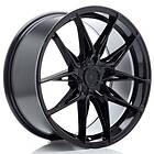 Japan Racing JR Wheels JR44 18x8 ET20-42 5H BLANK Glossy Black